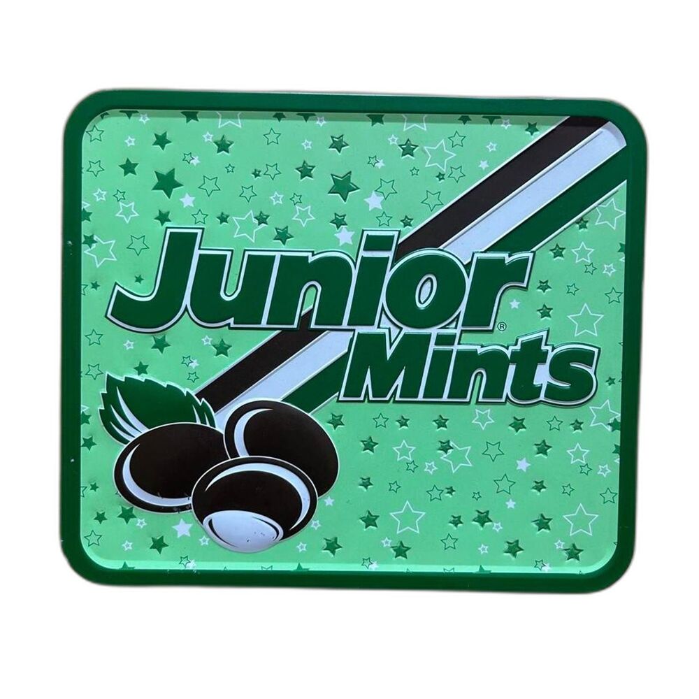 Loungefly Junior Mints Candy Metal Lunch Box Tin Retro Collectible Advertising - Picture 2 of 6